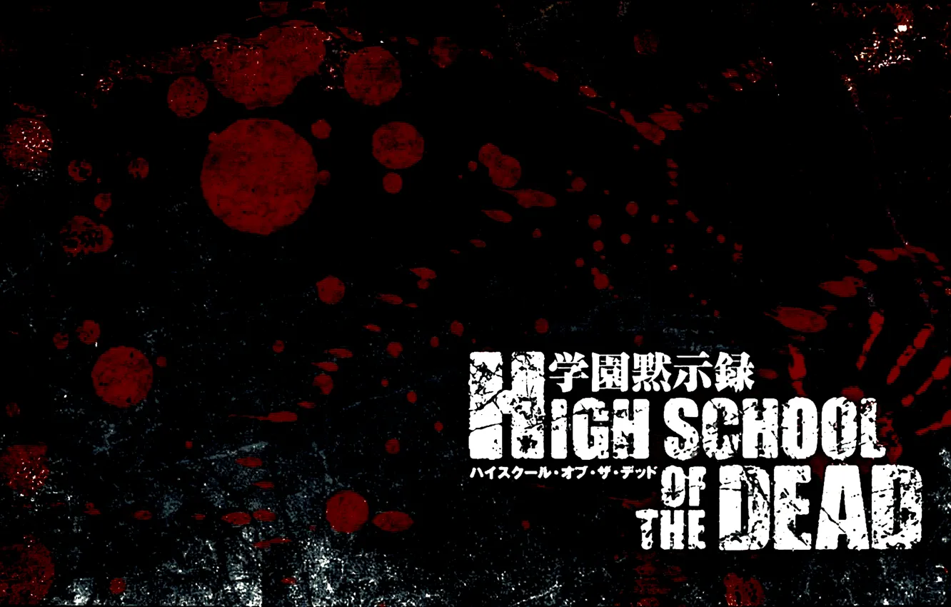 Wallpaper Anime, Zombies, Highschool of the Dead images for desktop,  section прочее - download